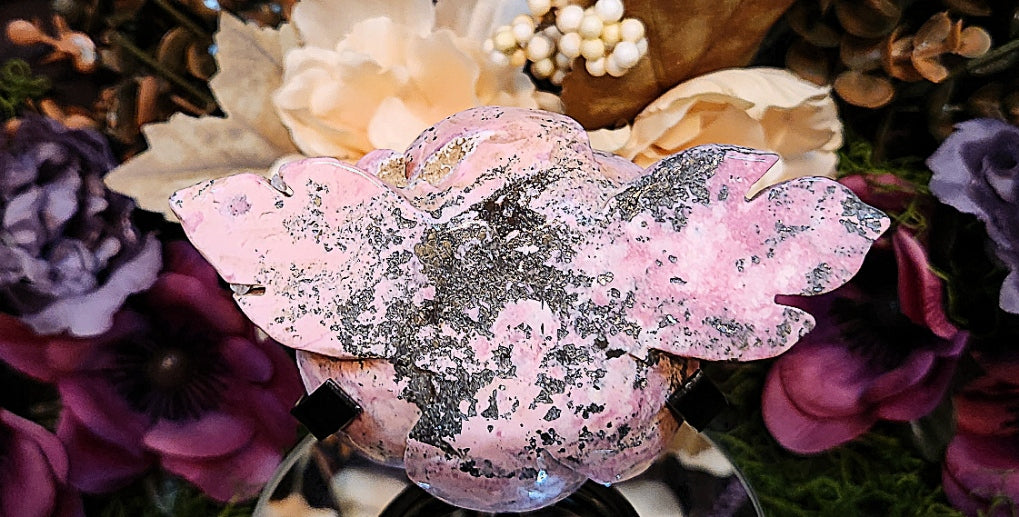 Peruvian Rhodonite Rose Light Pink