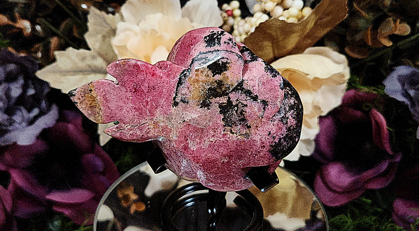 Rhodonite Crystal Rose