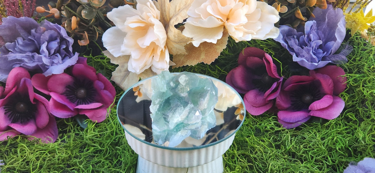 Green Fluorite Raw