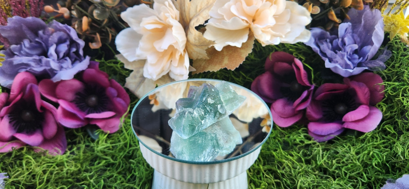 Green Fluorite Raw