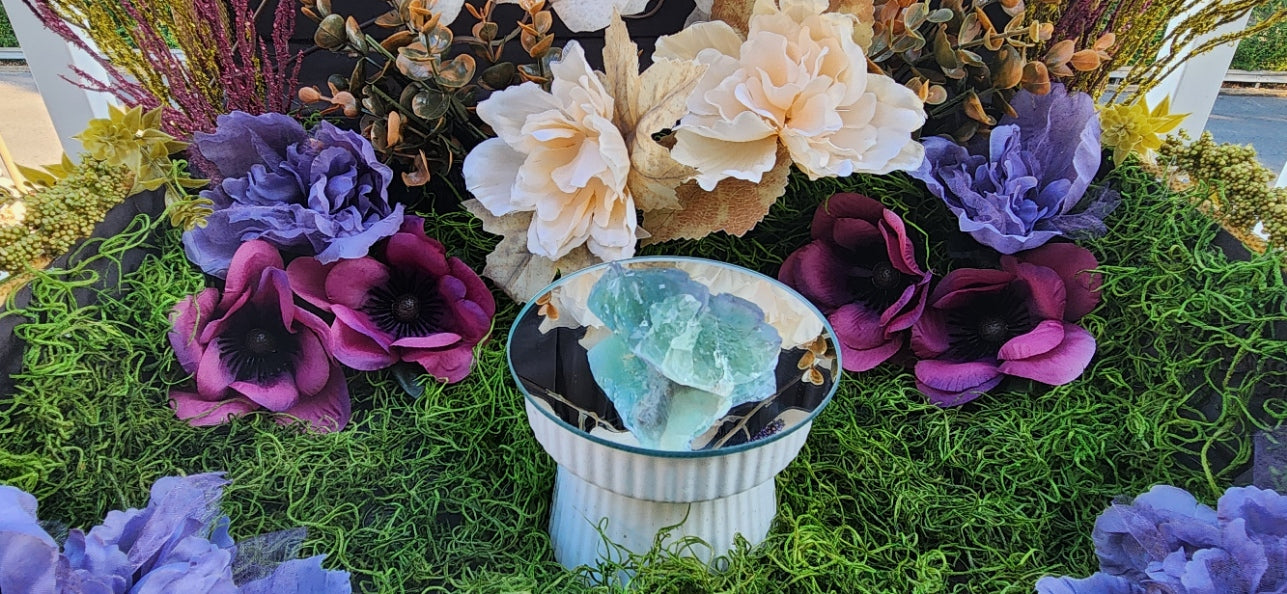 Green Fluorite Raw