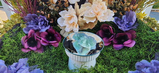 Green Fluorite Raw