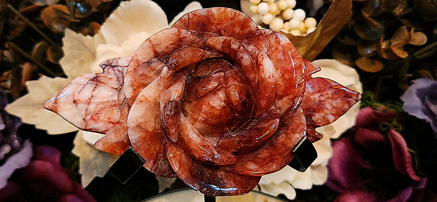 Fire Quartz Rose
